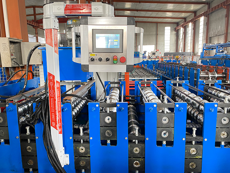 836 L&aacute;mina corrugada 858 IBR L&aacute;mina Span Deck Capa de cubierta doble Panel de techo M&aacute;quina formadora de rollos