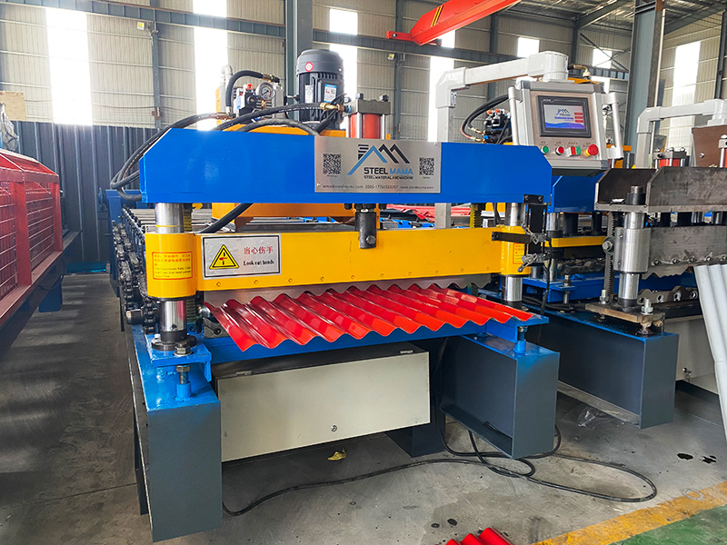 762 m&aacute;quina de l&aacute;minas para techos corrugados