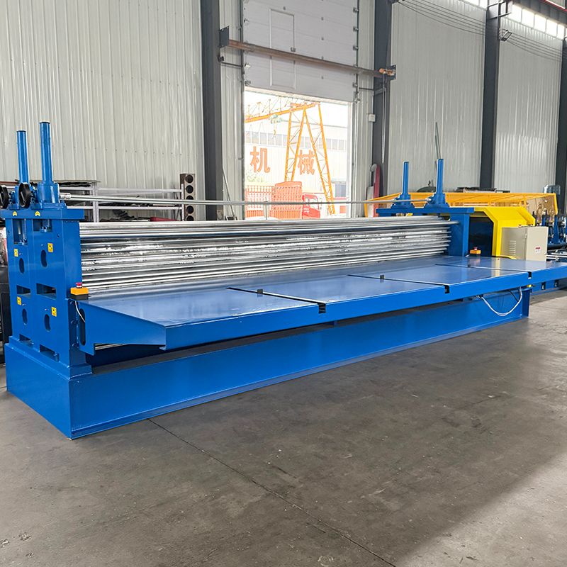 Máquina perfiladora de láminas de techo corrugado de barril completamente automática de alta eficiencia popular en Sudán del Sur