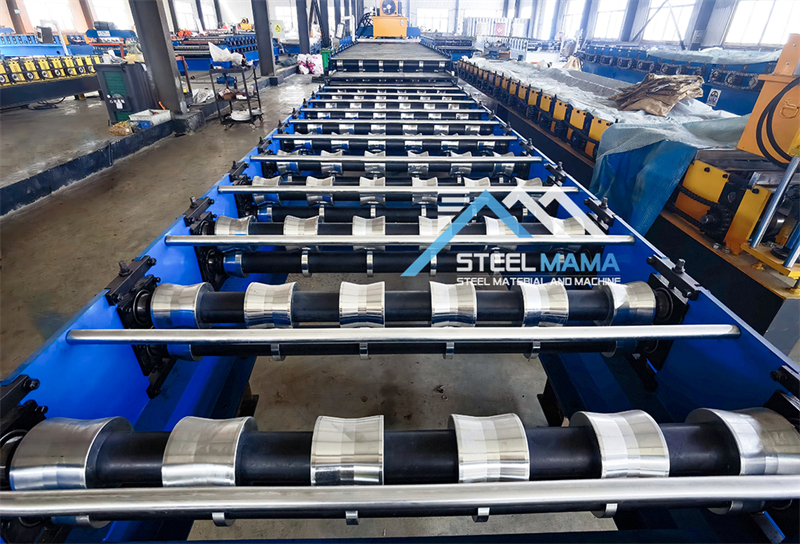 M&aacute;quina formadora de rollos en fr&iacute;o TR6 de doble capa