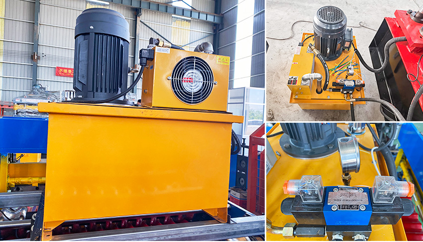 M&aacute;quina formadora de rollos de l&aacute;minas de techo de metal corrugado (4)