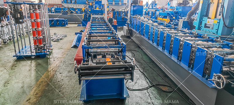 m&aacute;quina de tapa de cumbrera para techos