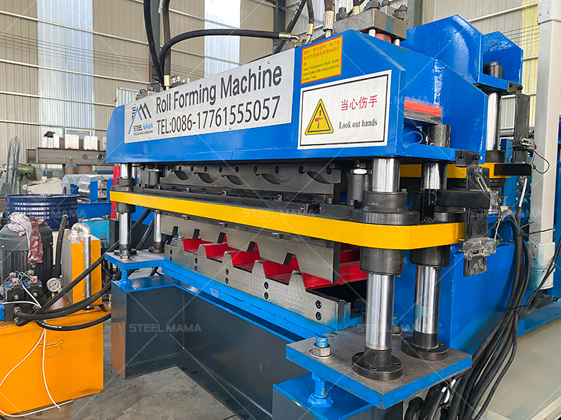 teja de teja esmaltada de metal