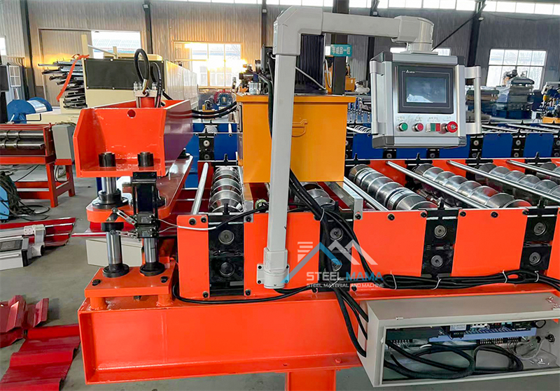 M&aacute;quina perfiladora de tejas trapezoidales