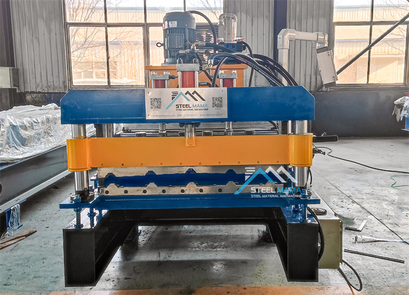 m&aacute;quina formadora de tejas esmaltadas de chapa met&aacute;lica