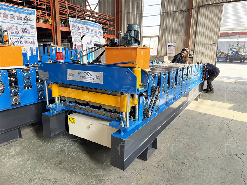 m&aacute;quina techo de doble capa