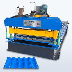 Etiopía Popular automático completo 1035 Máquina de formación de láminas de techo de baldosas