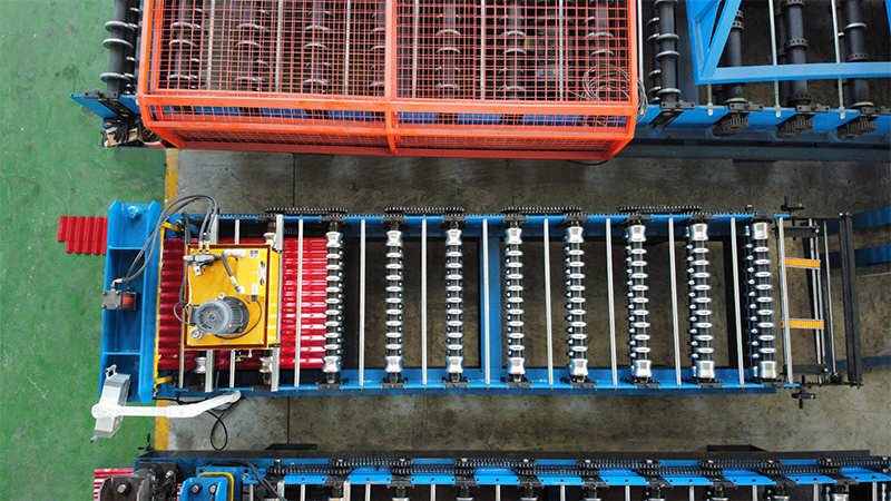 762 m&aacute;quina de l&aacute;minas para techos corrugados