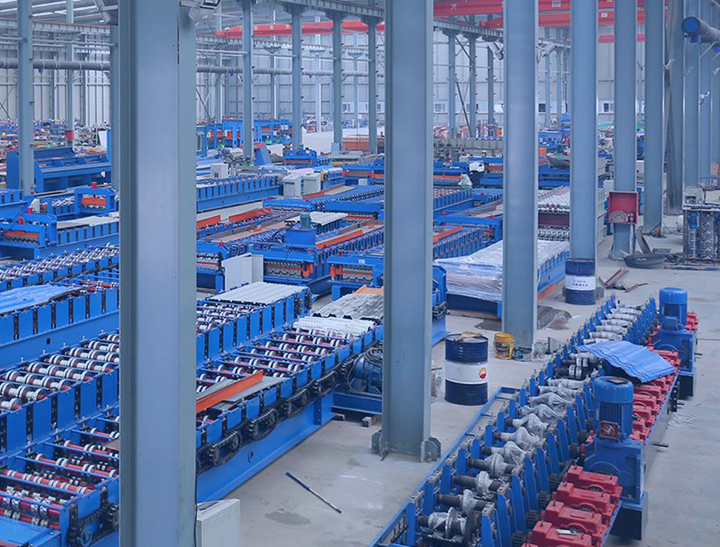 Máquina de láminas para techos