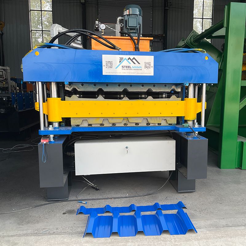 Máquina popular de doble capa de láminas para techos trapezoidales 690 y 840 de alta productividad de Zimbabwe