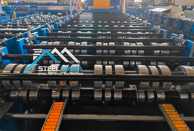 m&aacute;quina de techo de doble capa