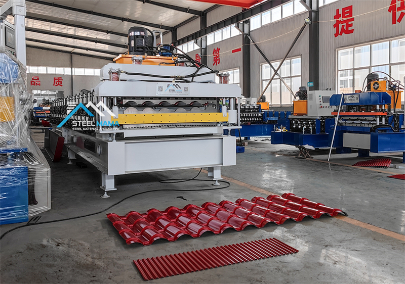 m&aacute;quina de hoja corrugada de doble capa