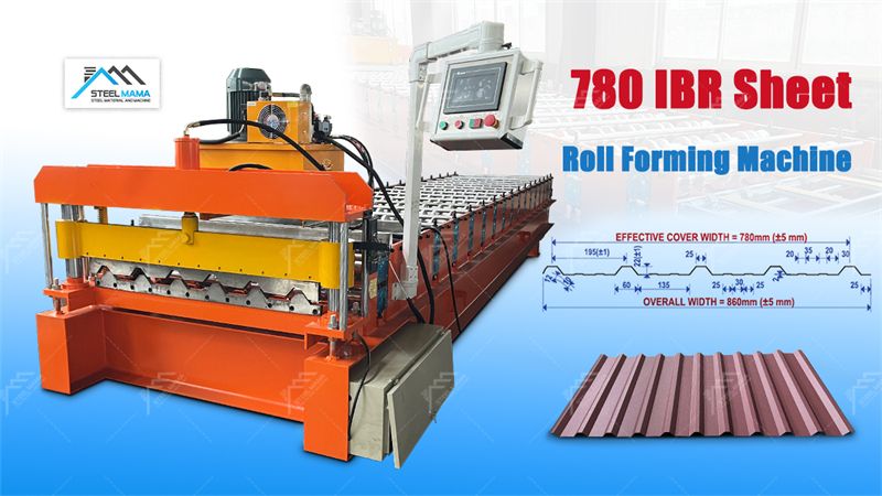 M&aacute;quina formadora de estructuras de acero ligero IBR