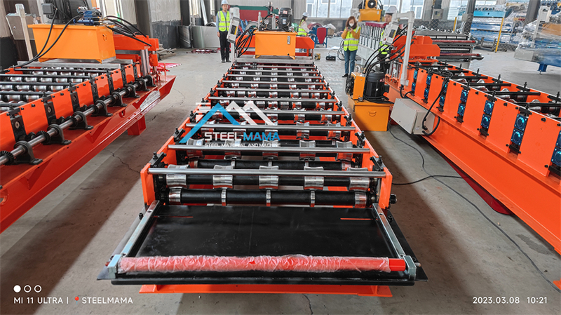 840 Trapezoidal roof sheet Machine