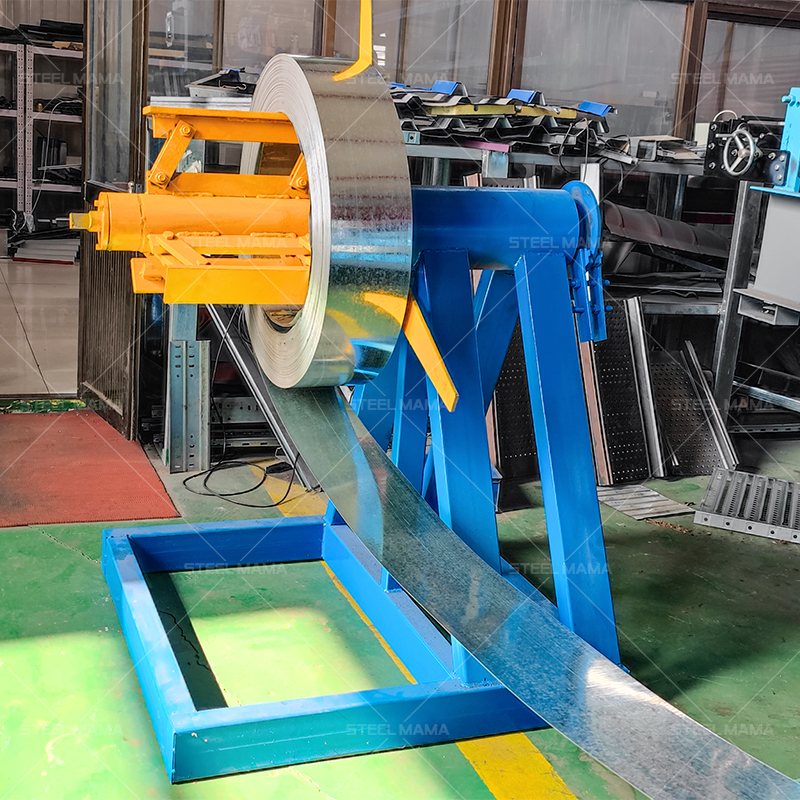 M&aacute;quina formadora de rollos de acero de canal c para techos