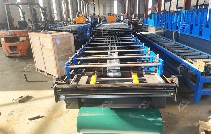 m&aacute;quina de fabricaci&oacute;n de techos de doble capa