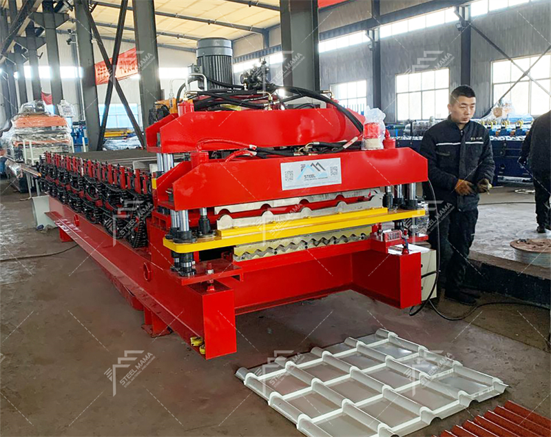 m&aacute;quina de formaci&oacute;n de rollo de techo corrugado