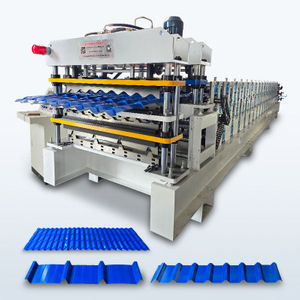 Guatemala Popular High Performance 1000 Tile y R101 IBR & TR4 IBR Tres techos de techo Máquina de techo