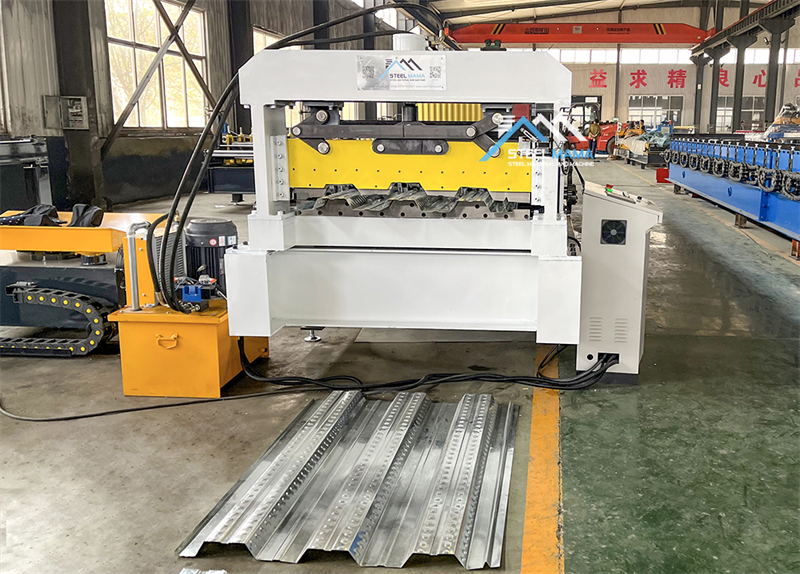 m&aacute;quina de cubierta de piso de chapa met&aacute;lica