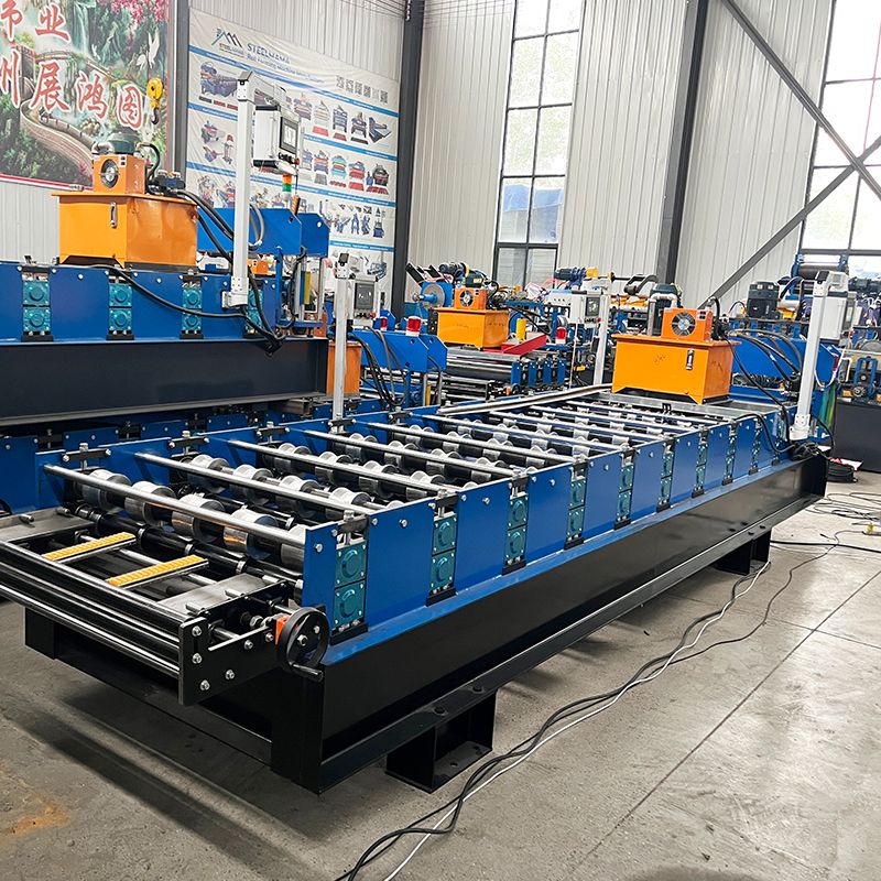 Sudán del Sur Popular High Performance 840 Trapezoidal Roll Roll Machine
