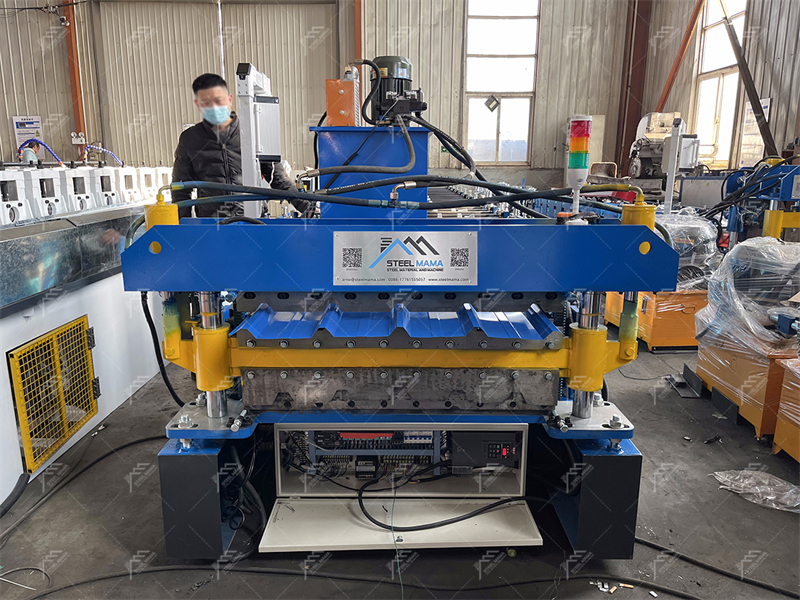 M&aacute;quina de l&aacute;minas para techos IBR trapezoidal 720