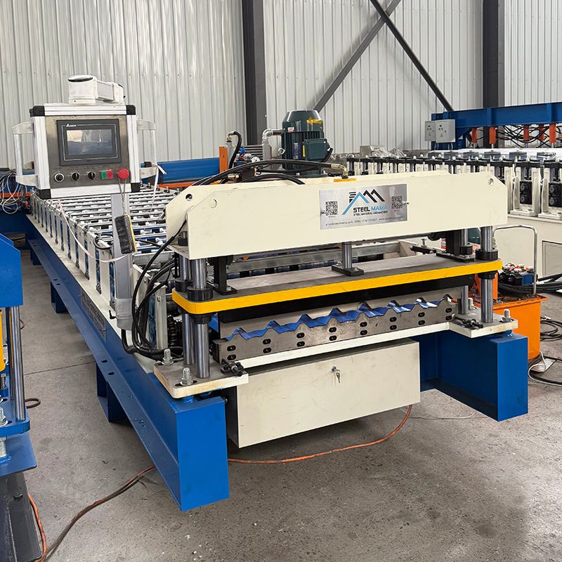 Máquina formadora de rollos de láminas para techos trapezoidales Premium R101 de diseño personalizado popular de México