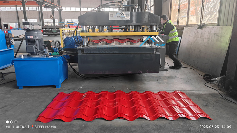 proveedor de m&aacute;quina de panel de techo de teja