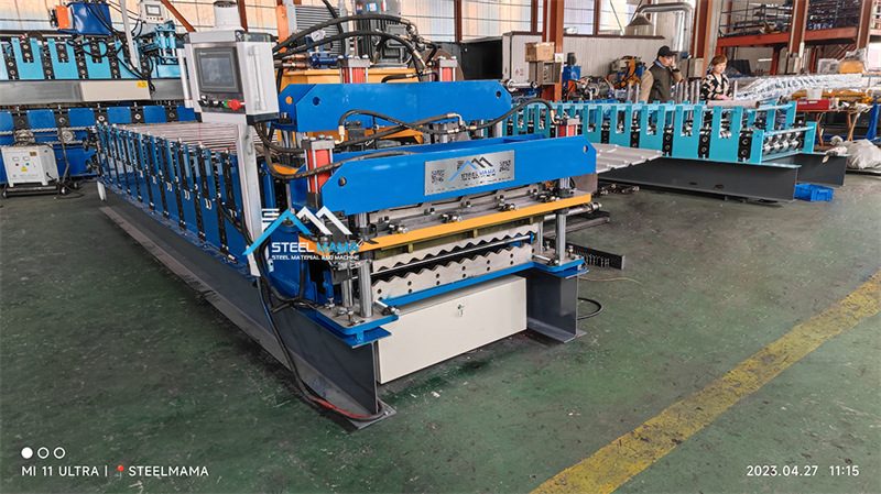 M&aacute;quina formadora de rollos en fr&iacute;o de doble capa