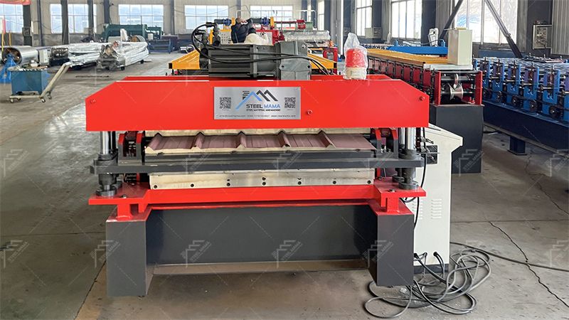 m&aacute;quina para fabricar l&aacute;minas para techos corrugados