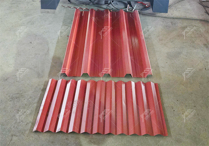 762 m&aacute;quina de techo corrugada