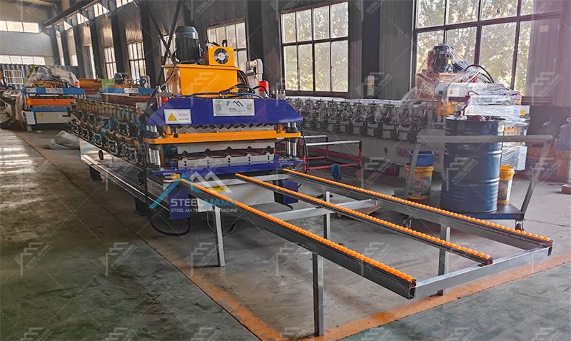 L&iacute;nea de producci&oacute;n de chapa IBR