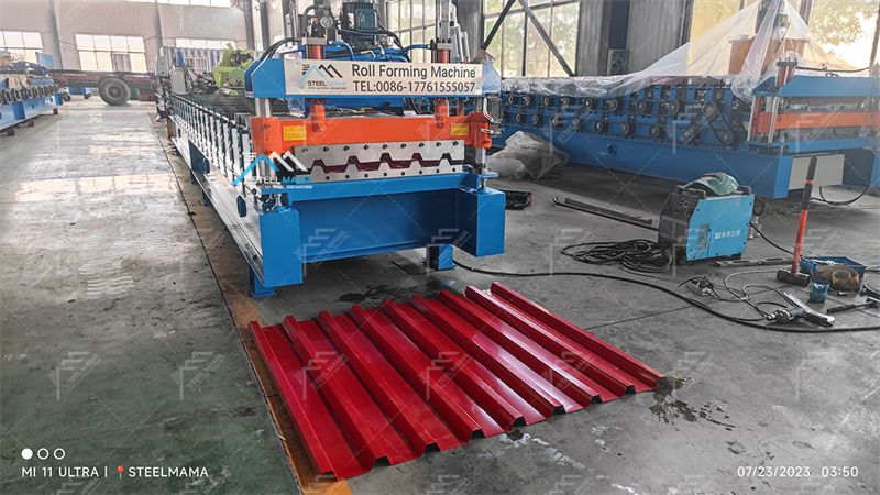 M&aacute;quina formadora trapezoidal popular de Sud&aacute;frica