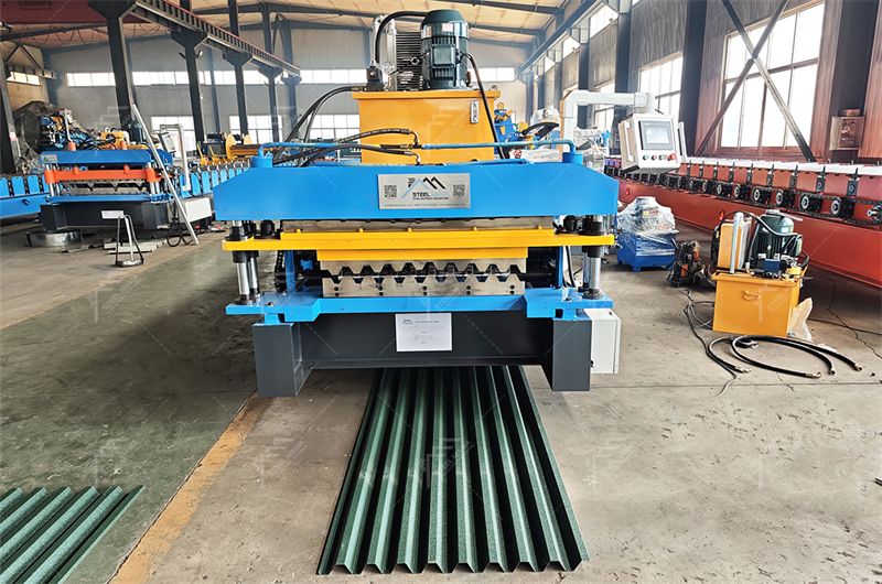 m&aacute;quina de fabricaci&oacute;n de techos de doble capa