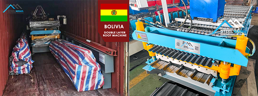 m&aacute;quina perfiladora de l&aacute;minas de techo