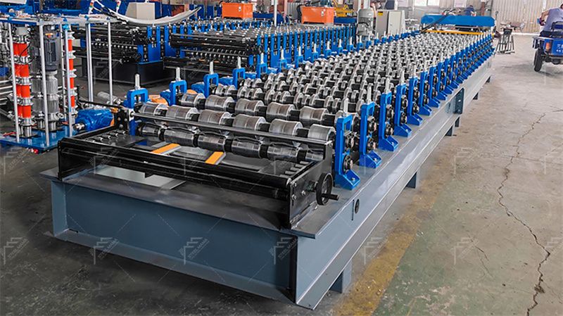 m&aacute;quina de l&aacute;minas para techos trapezoidales