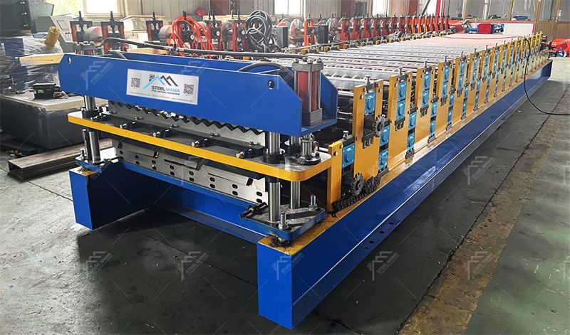 M&aacute;quina de l&aacute;minas de techo trapezoidal TR4