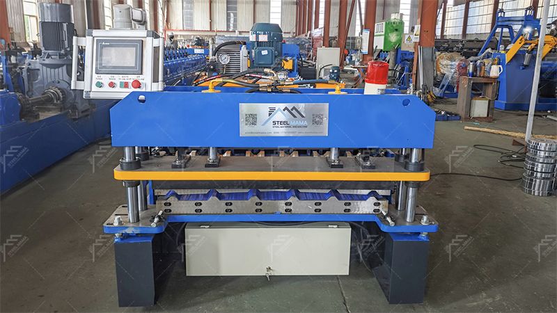 m&aacute;quina perfiladora de l&aacute;minas trapezoidales