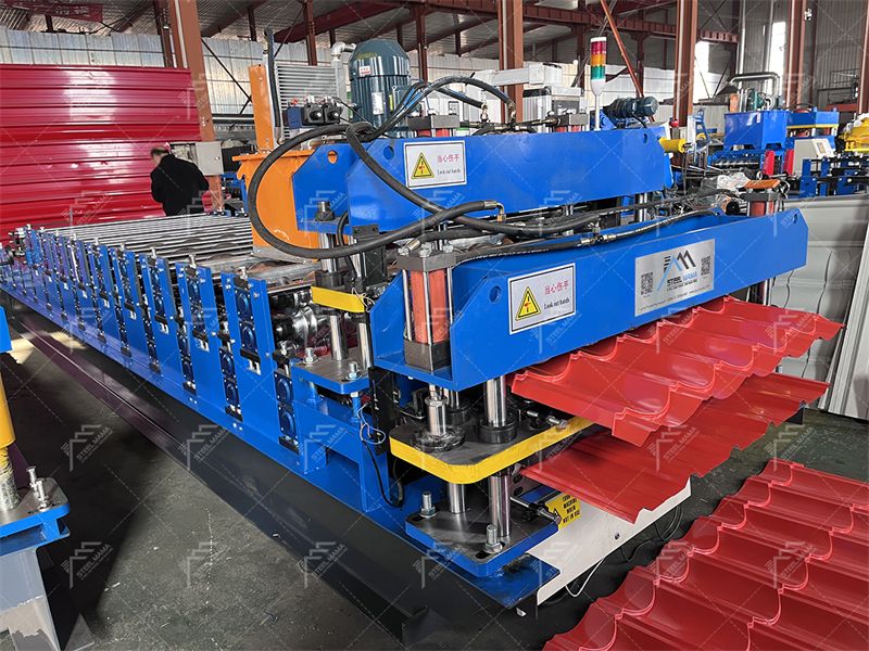 m&aacute;quina formadora de rollos en fr&iacute;o de doble capa