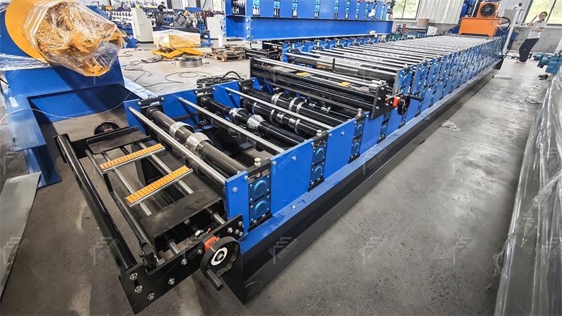 m&aacute;quina para fabricar techos de doble capa