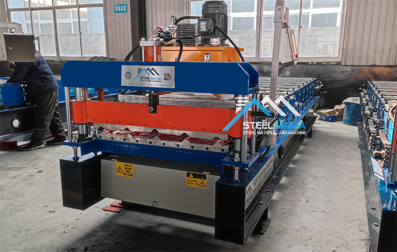 m&aacute;quina perfiladora de l&aacute;minas de metal