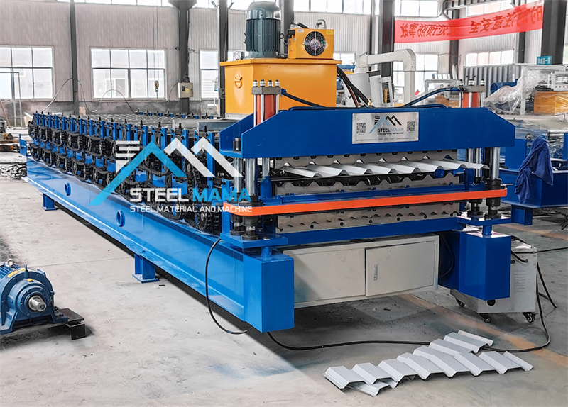 m&aacute;quina para fabricar techos de doble capa