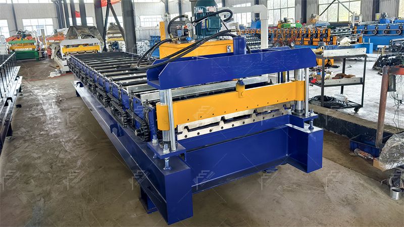 M&aacute;quina para fabricar l&aacute;minas para techos de hierro IBR