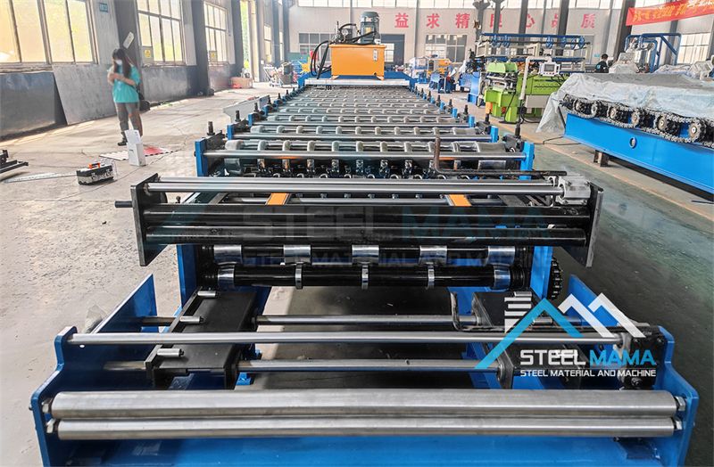 m&aacute;quina de techo de doble capa