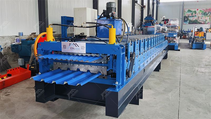 L&iacute;nea de producci&oacute;n de paneles de techo corrugados 762