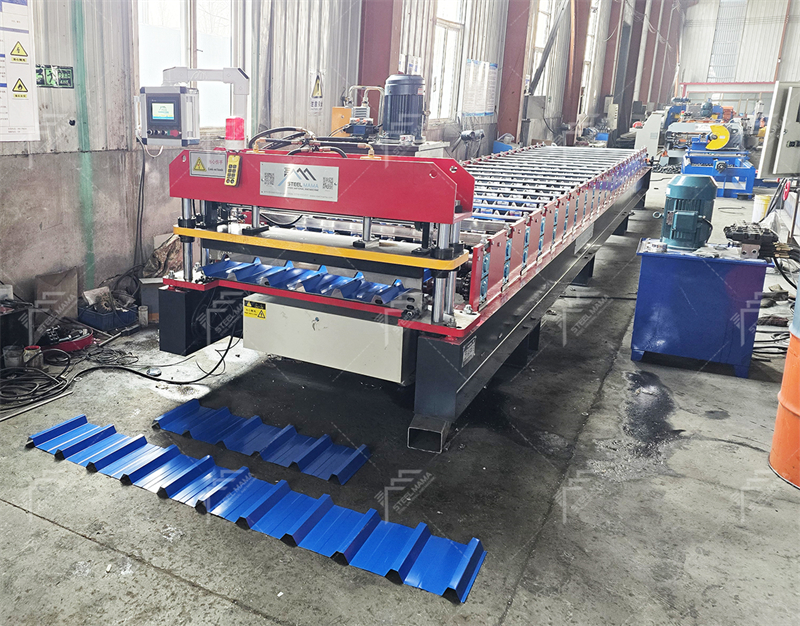 943 m&aacute;quina de formaci&oacute;n de l&aacute;minas de techo trapezoidales