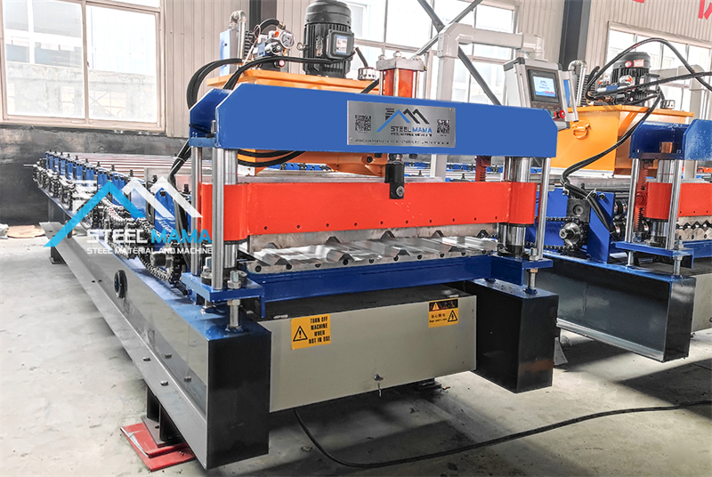 M&aacute;quina formadora de rollos de l&aacute;minas trapezoidales