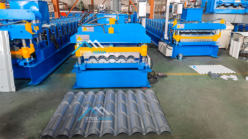 m&aacute;quina de limpieza de tejas