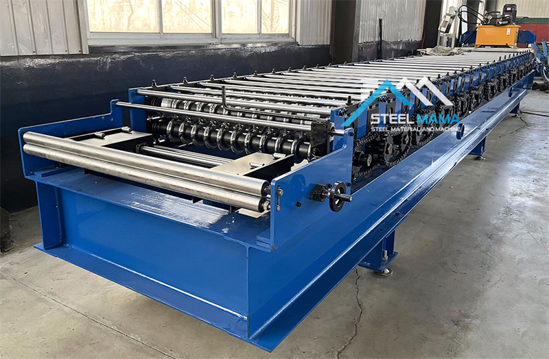corrugated metal sheet roof panel forming machine