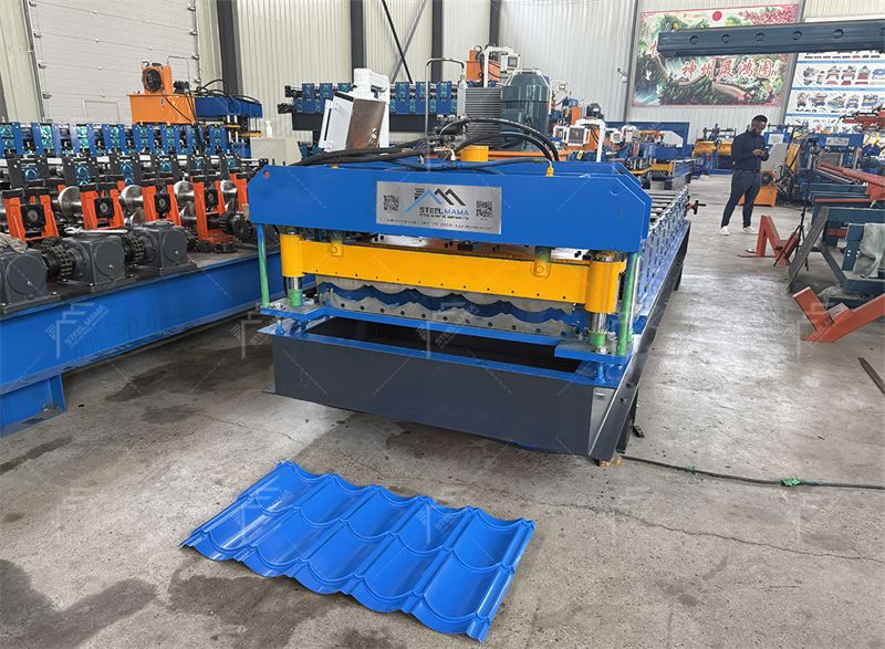 m&aacute;quina de formaci&oacute;n de baldosas de techo glaseado