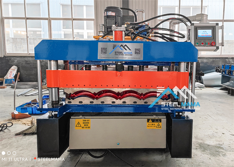 Maquinaria para fabricar tejas vidriadas